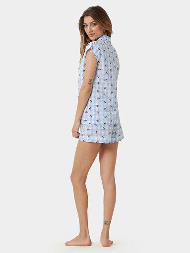 CHERRY II short pajamas in two parts - 3
