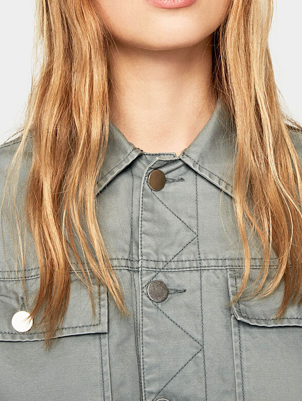 TUXEN Cotton oversize jacket - 4