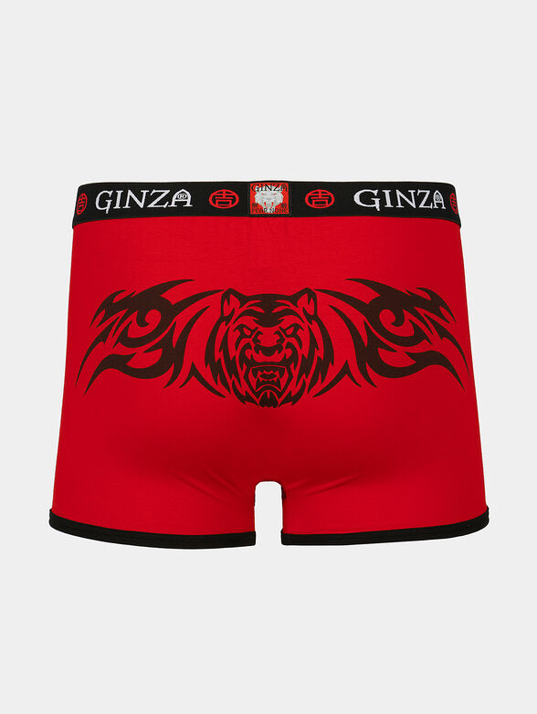 Set of boxers in red and black - 4
