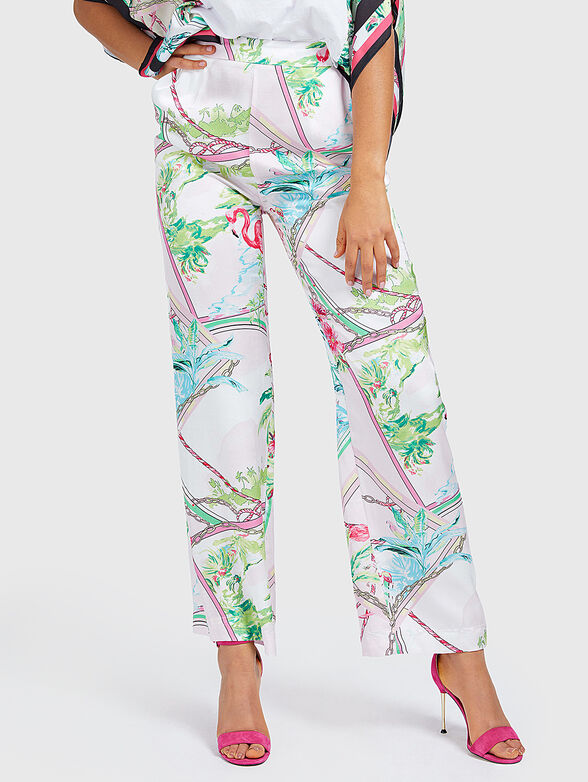FELICITY Palazzo pant with print - 1