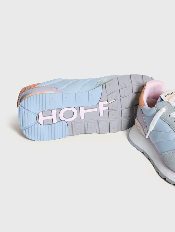 MYRA textile and suede sneakers - 5