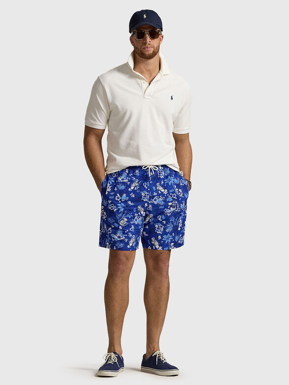 Shorts with logo print - 4