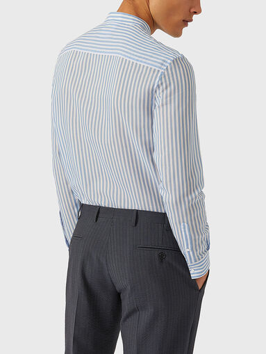 Striped slim shirt - 3