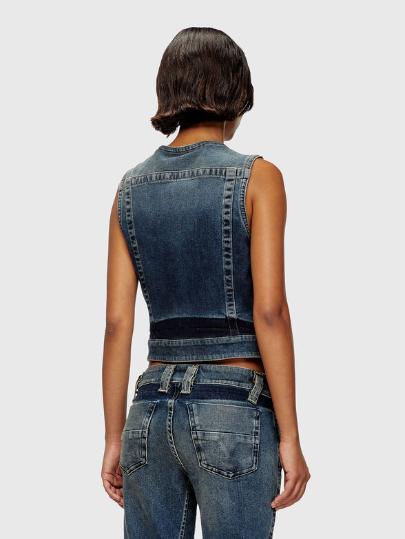 DE-PROOF-RE denim waistcoat - 3