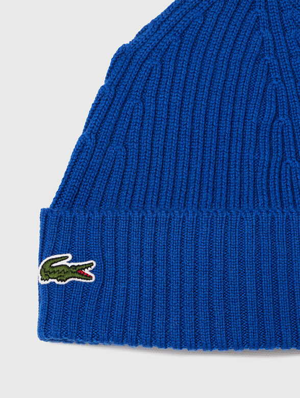 Unisex logo wool beanie - 2