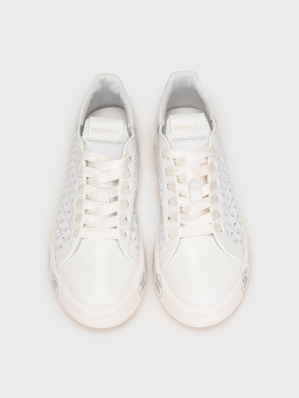 BELLE sports shoes with laser cut - 5