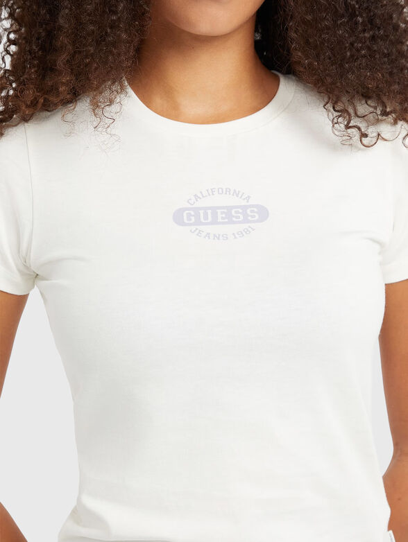 Crew neck slim T-shirt - 4