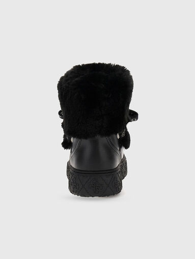 UNESSA boots with animal print - 3