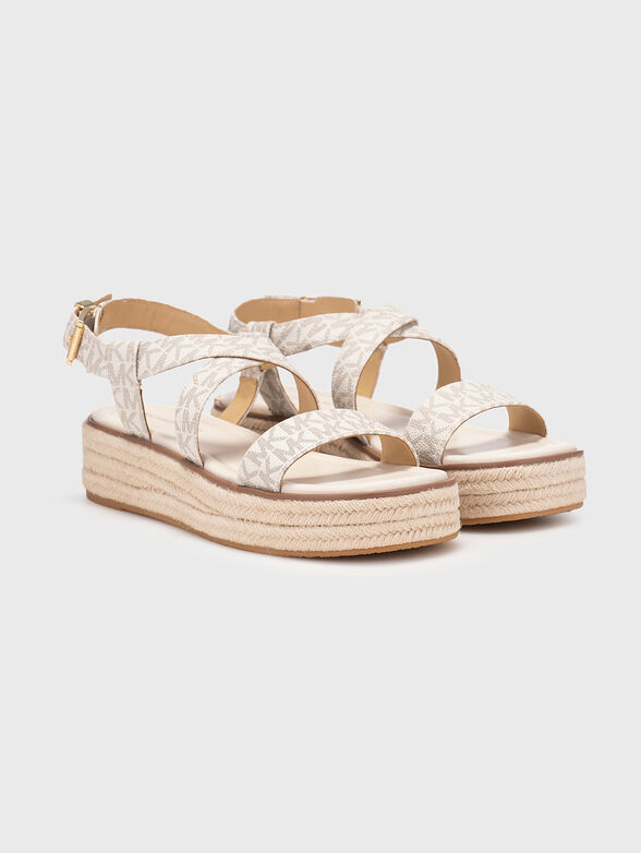 LYNN logo sandals - 1