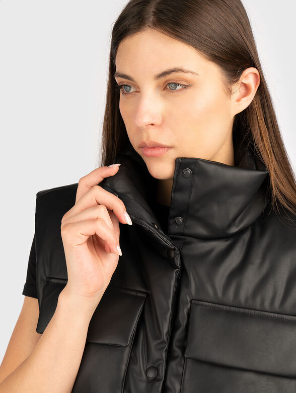 FENAYA eco leather vest - 6