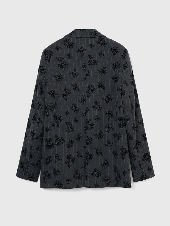ZAGREZ jacket with floral print - 3