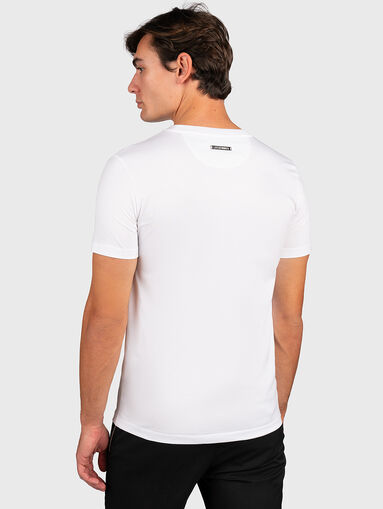 T-shirt with logo print and metal detail - 4