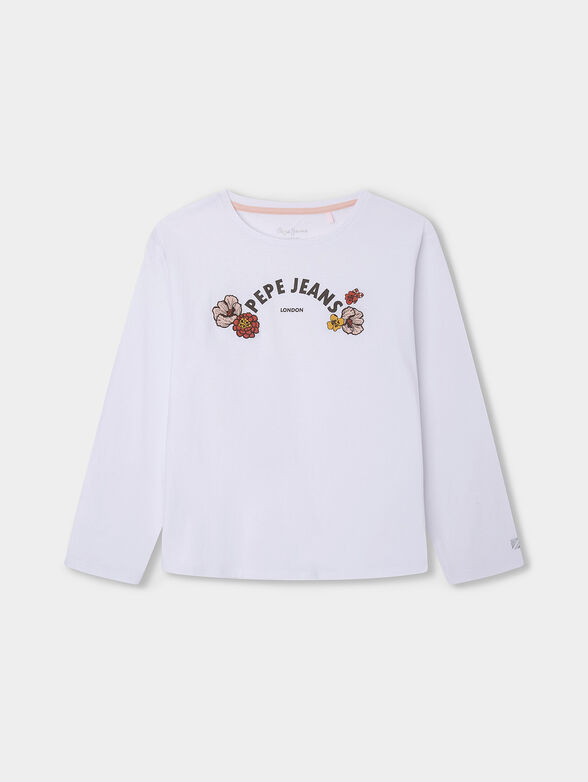 BECCA cotton blouse with print - 1