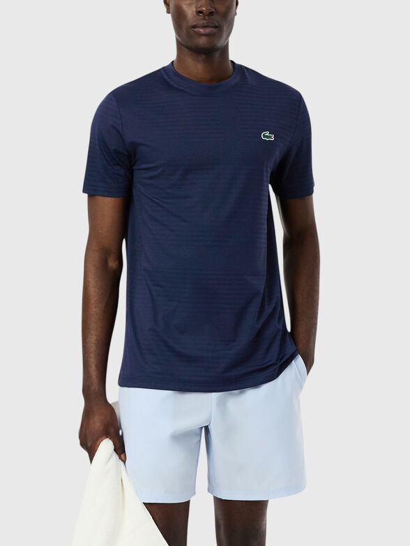 Dark blue tennis T-shirt - 1