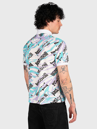 Polo-shirt with logo print - 3