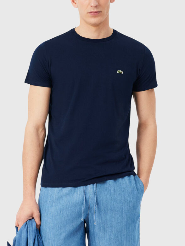 Green cotton T-shirt - 1