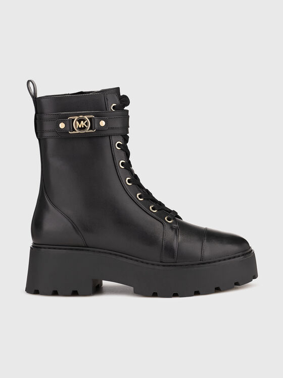 MANDY leather lace up boots - 1