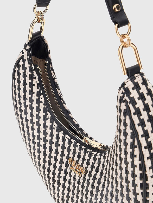 MIREMA hobo bag with woven texture - 4