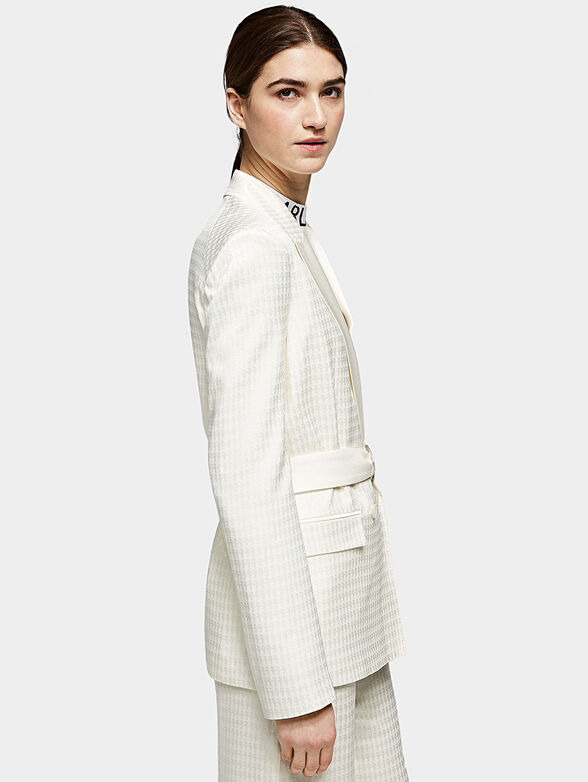 Cameo Blazer W/ Belt - 2