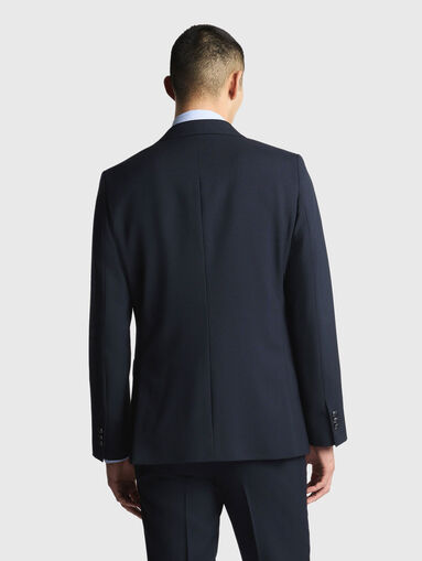 Single breasted wool jacket - 3