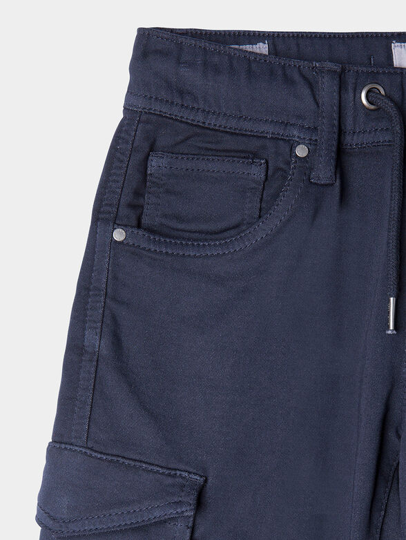 CHASE cargo pants in blue color - 3