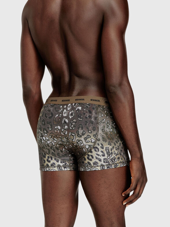 Set of three pairs of boxer shorts with a logo - 3