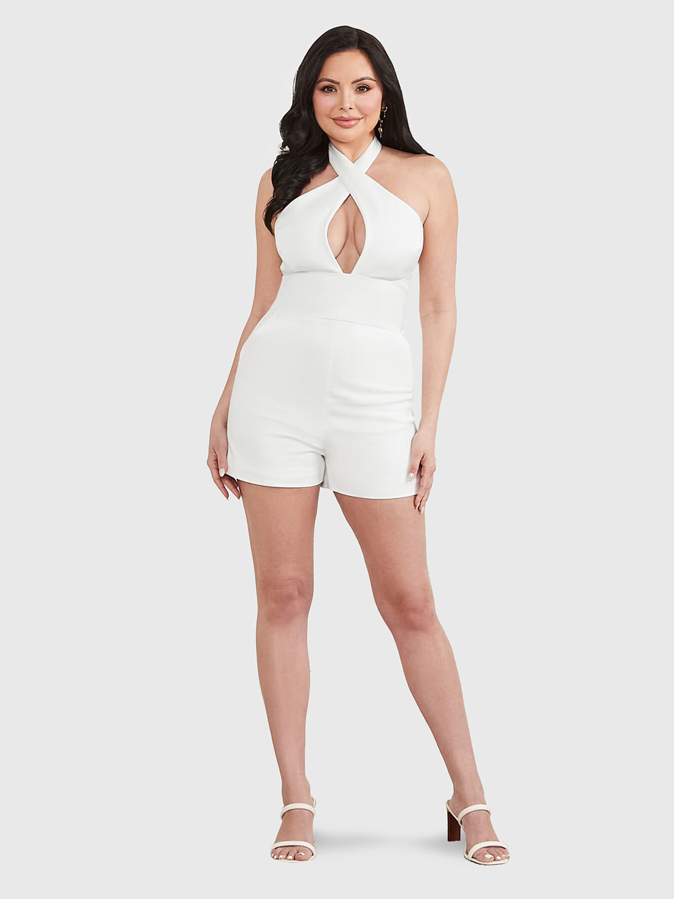 Marciano white jumpsuit 2025