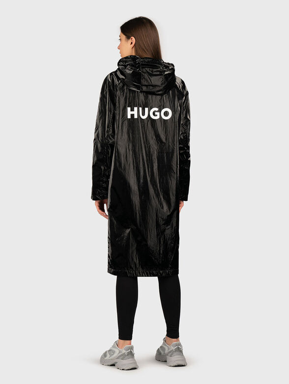 FANTON jacket with accent logo print - 3