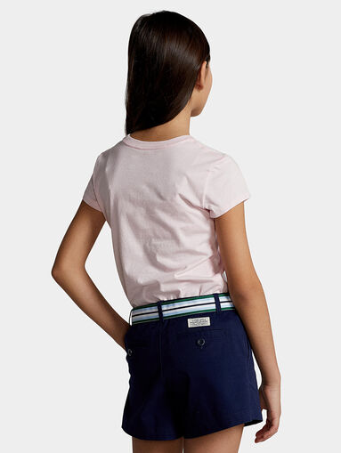 Polo Bear printed pink T-shirt - 3