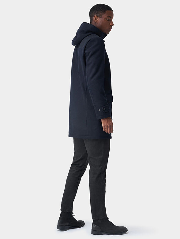 Long farming coat with toggles - 3