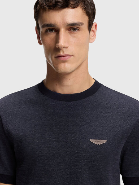 BOSS x ASTON MARTIN cotton and wool T-shirt - 4