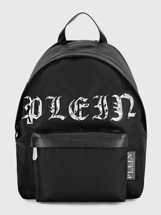 Logo-accent backpack in black  - 1