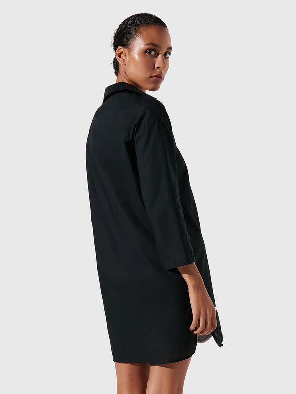 KARL SIGNATURE black beach dress - 2