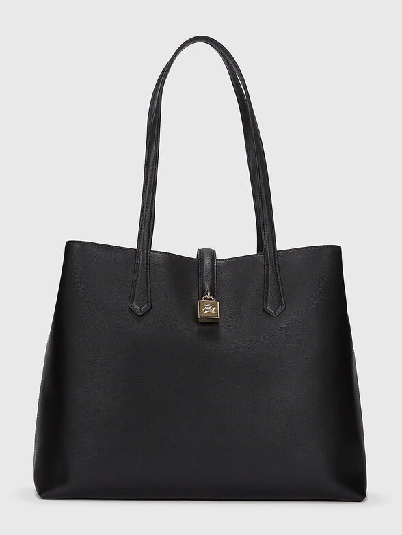 Big leather bag with logo - 1