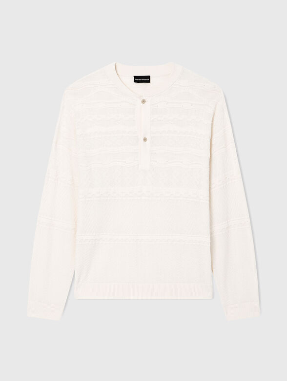Knitted blouse - 1