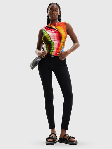 Black slim jeans  - 5