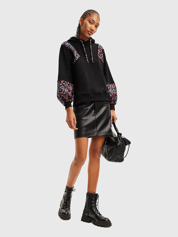 Cotton sweatshirt with animal details - 2