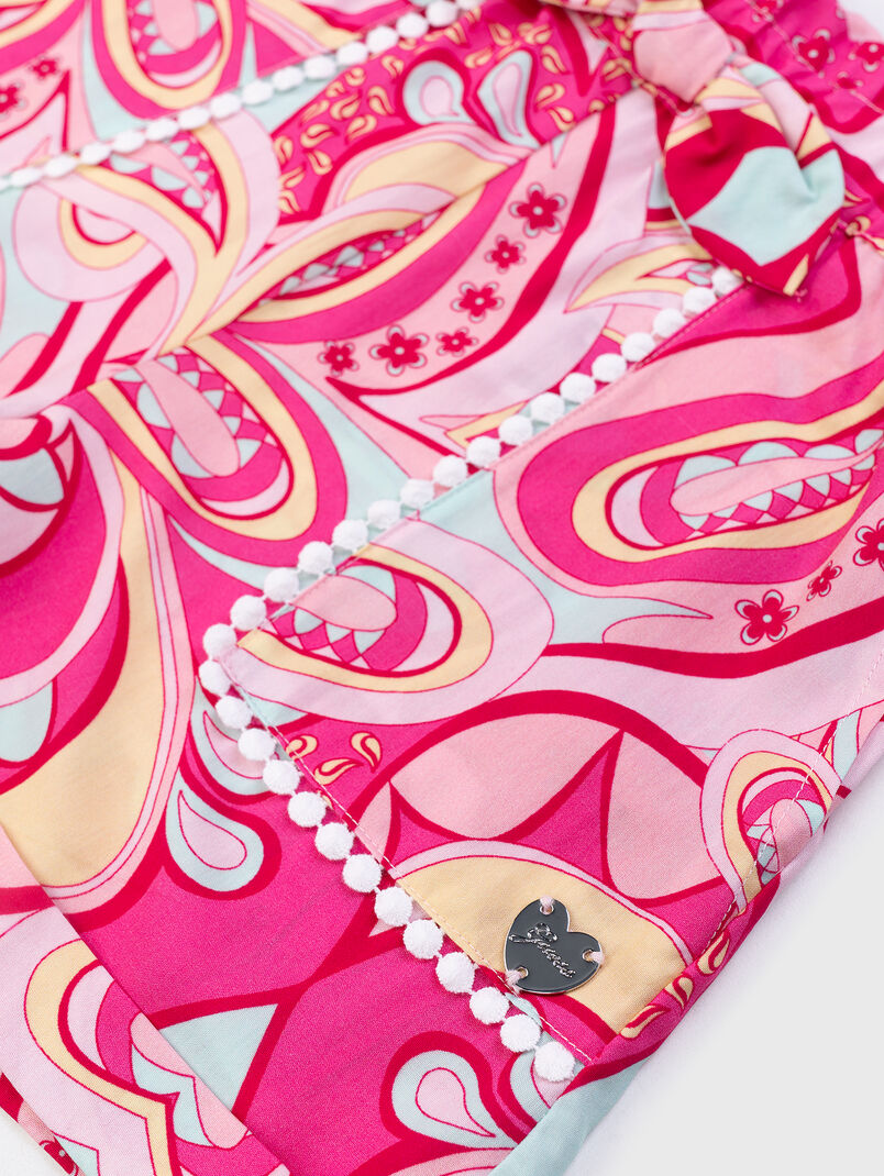 Shorts with paisley motifs - 3