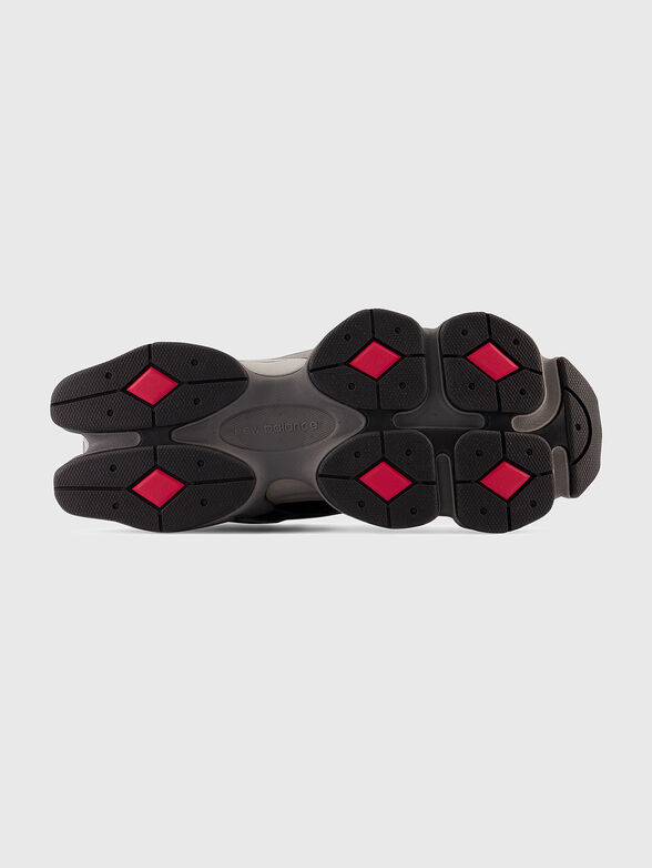 9060 black sports shoes - 5