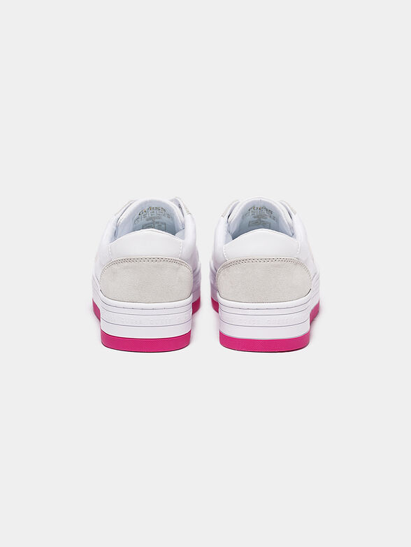 BRODEY Sneakers with pink elements - 3