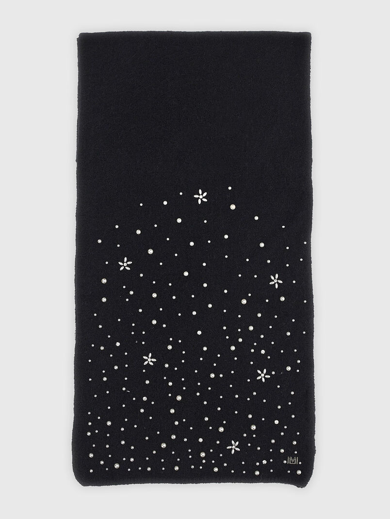 Scarf with rhinestone detail - 3