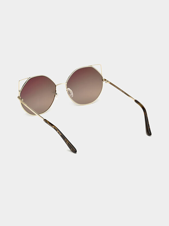 Gold color sunglasses - 3