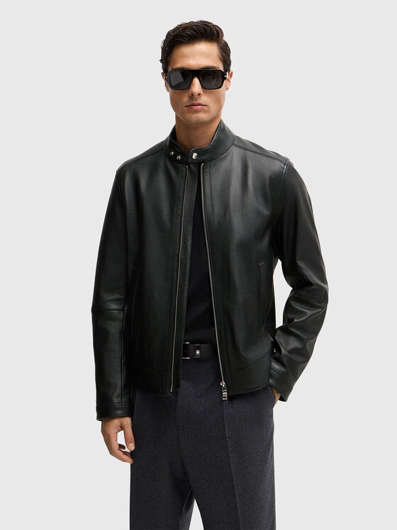 H-MANSELL2 leather jacket - 1