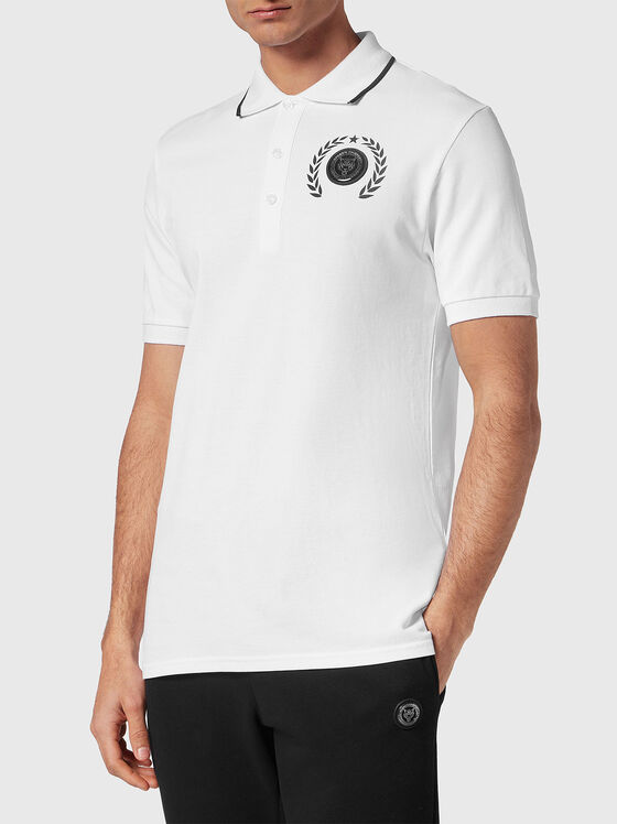 CARBON TIGER polo shirt in black - 1