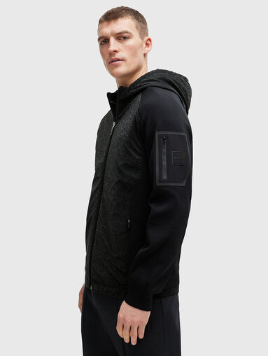 Black hooded sweatshirt  - 5