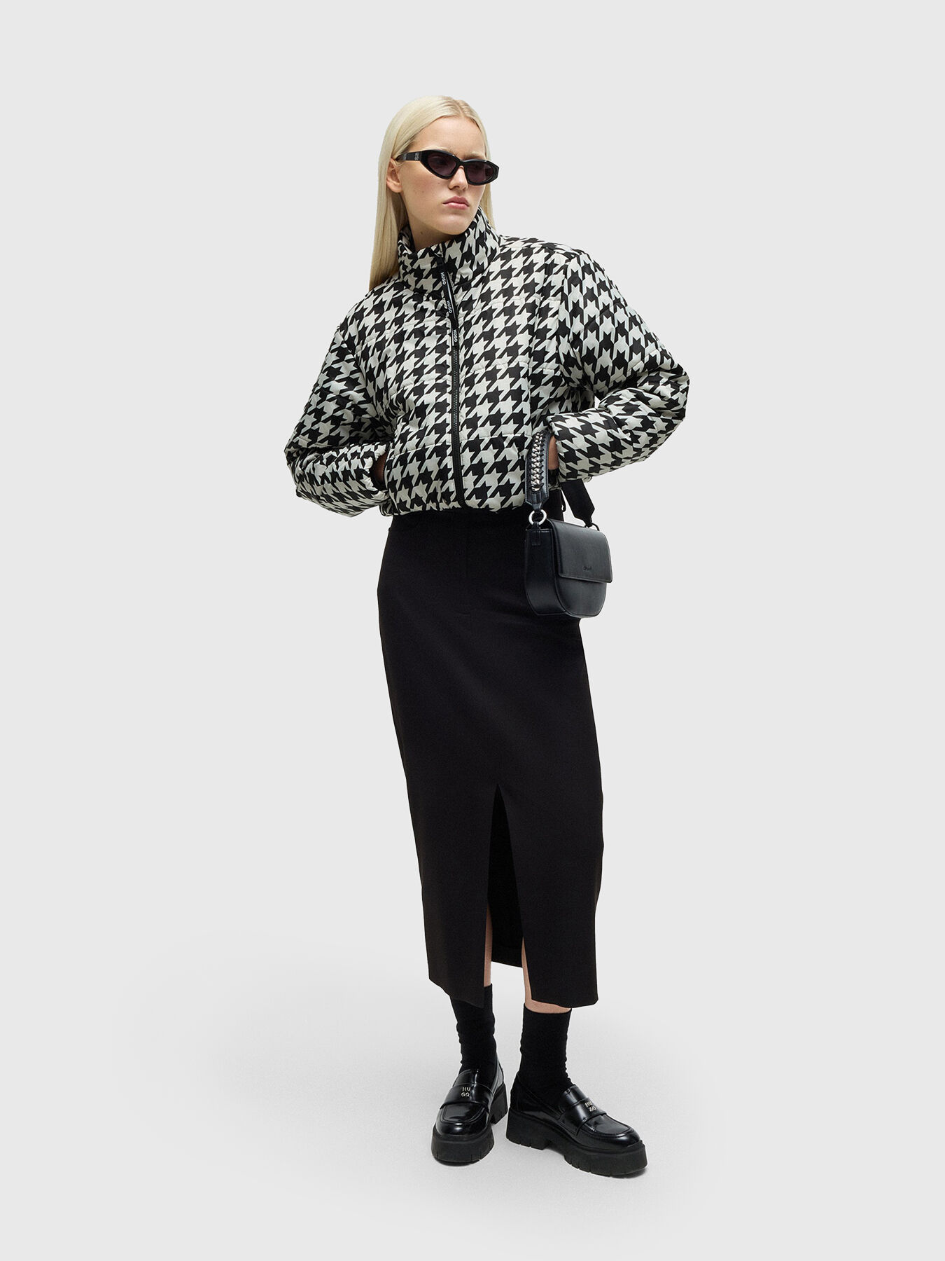 Gathering Waist Peplum Jacket [Off White-60448] Ooh La La