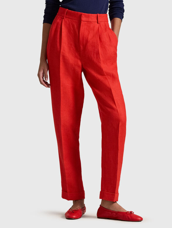 Linen trousers - 1