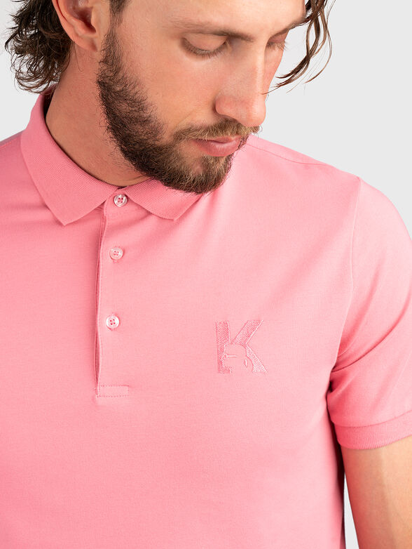 Polo shirt with logo embroidery - 4