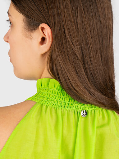Top with high collar - 4
