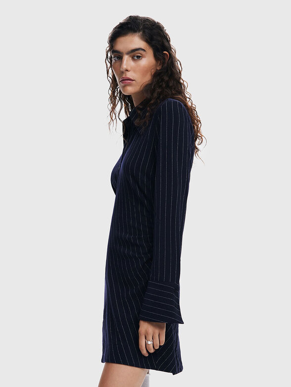 Striped slim dress - 3